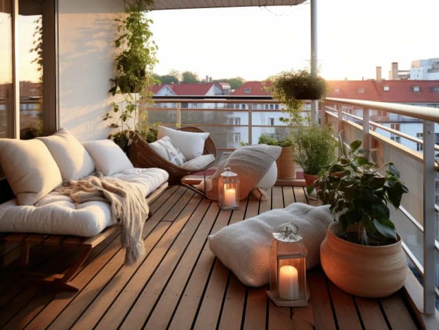 Jak urządzić balkon w bloku, aby zyskać więcej przestrzeni i stylu Jak urządzić balkon w bloku, aby zyskać więcej przestrzeni i stylu
